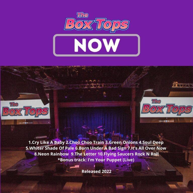 Capa do Álbum "Now", de Box Tops