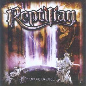 Portada de Álbum "Thunderblaze", de Reptilian