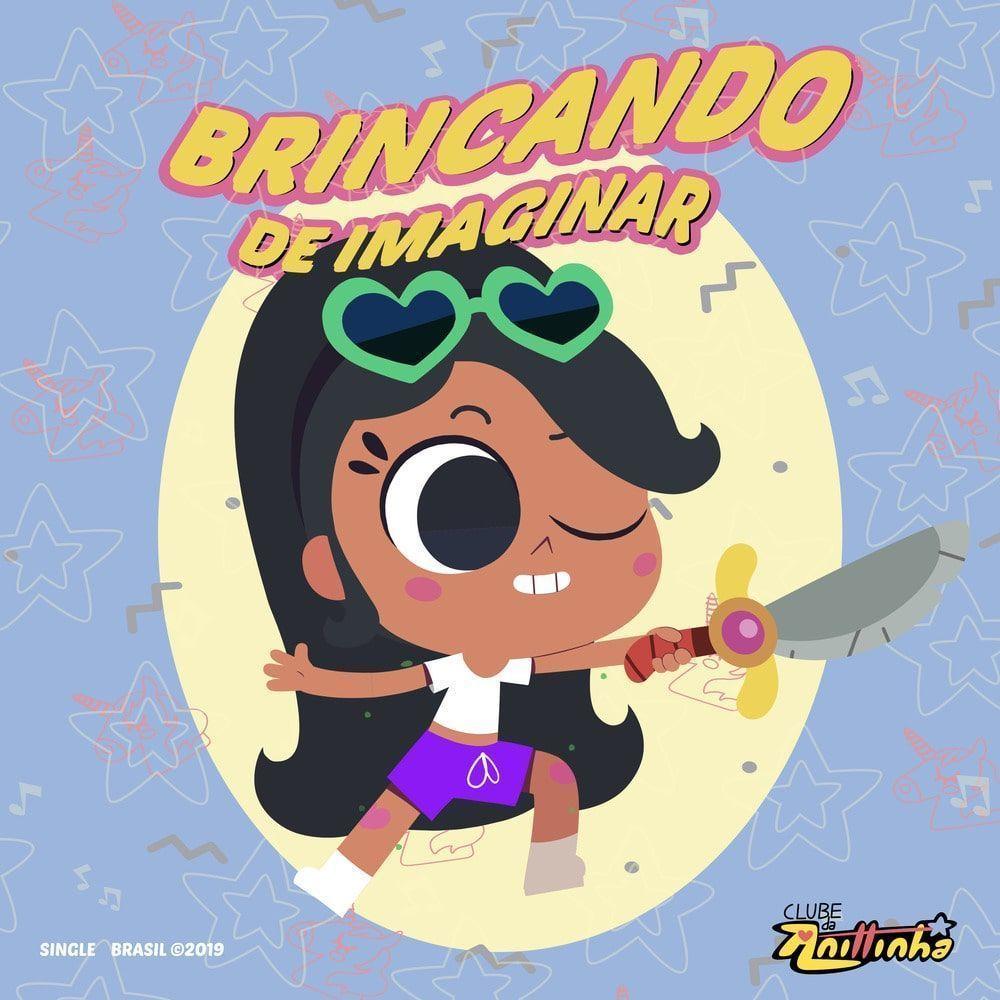 Portada de Sencillo/EP "Brincando de Imaginar ", de Anittinha