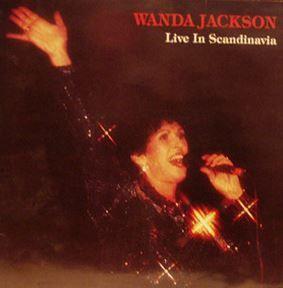 Capa do álbum "Live In Scandinavia", de Wanda Jackson