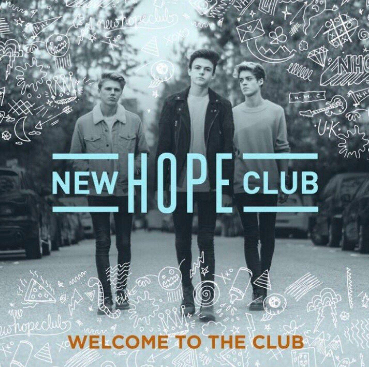 Portada de Sencillo/EP "Welcome To The Club", de New Hope Club