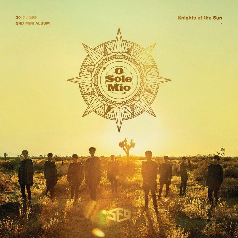 Portada de Álbum "Knights Of The Sun", de SF9