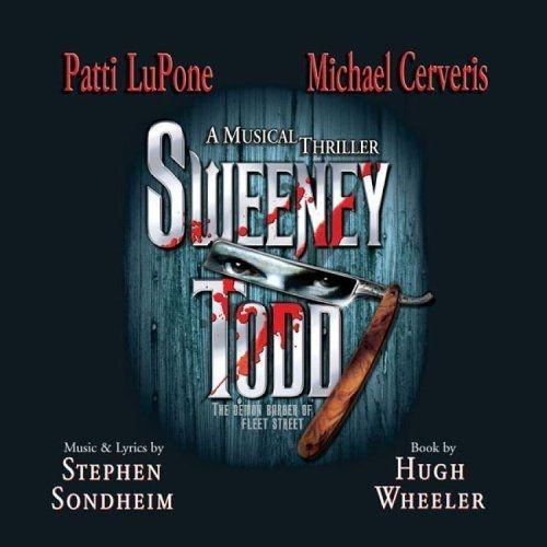 Portada de Álbum "Sweeney Todd", de Stephen Sondheim