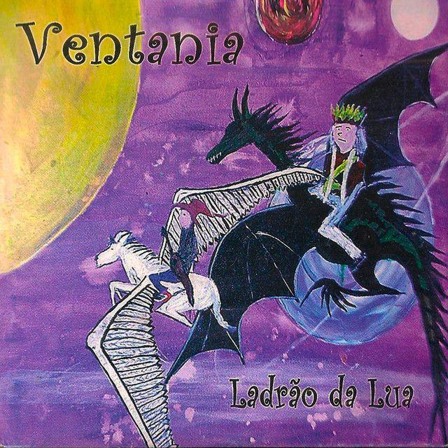 Capa do Álbum "Ladrão da Lua", de Ventania