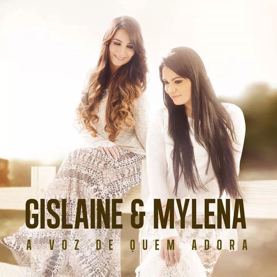 Portada de Álbum "A Voz de Quem Adora", de Gislaine e Mylena