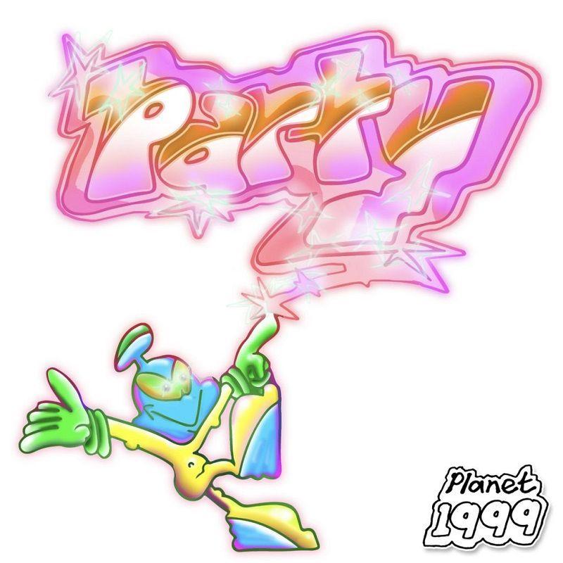 Portada de Sencillo/EP "Party", de Planet 1999
