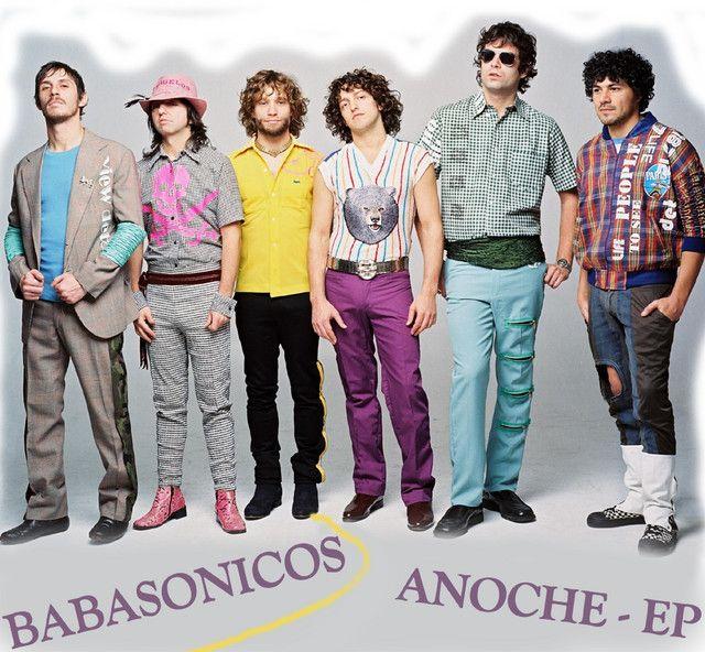 Portada del álbum "Anoche (EP)", de Babasónicos