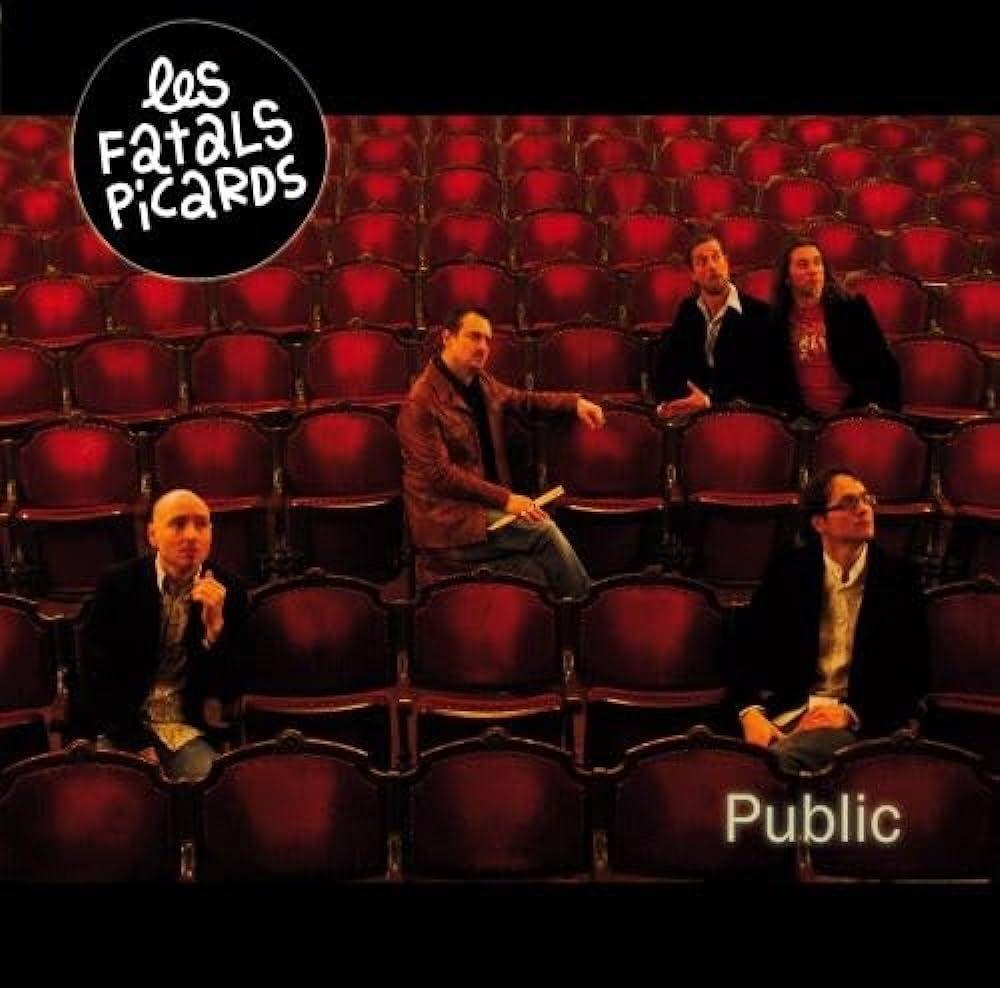 Capa do álbum "Public", de Les Fatals Picards