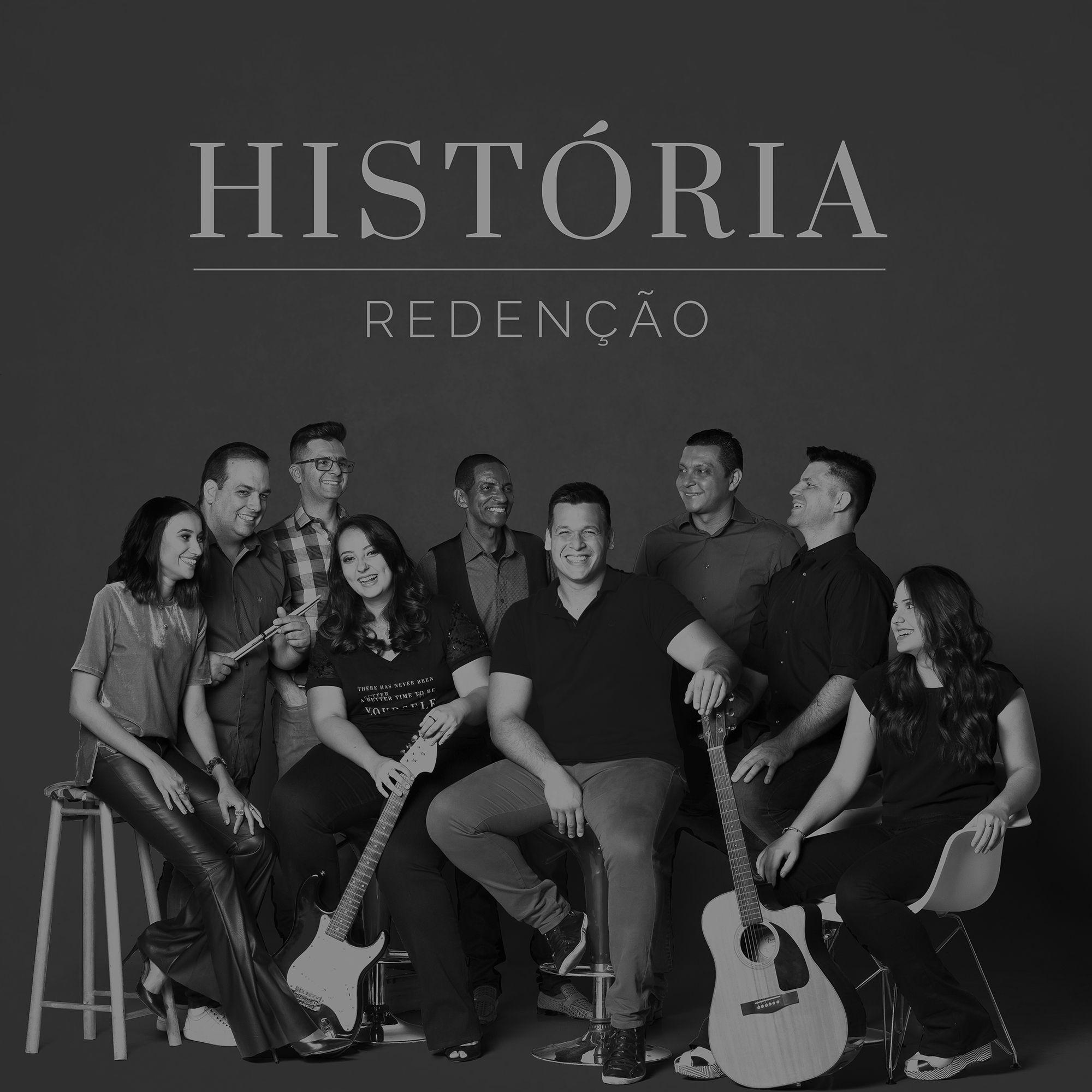 Portada de Álbum "História", de Ministério Redenção 