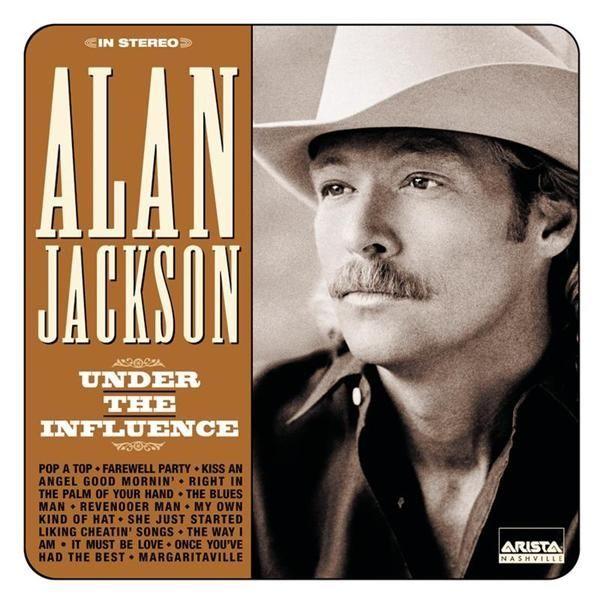 Portada del álbum "Under The Influence", de Alan Jackson