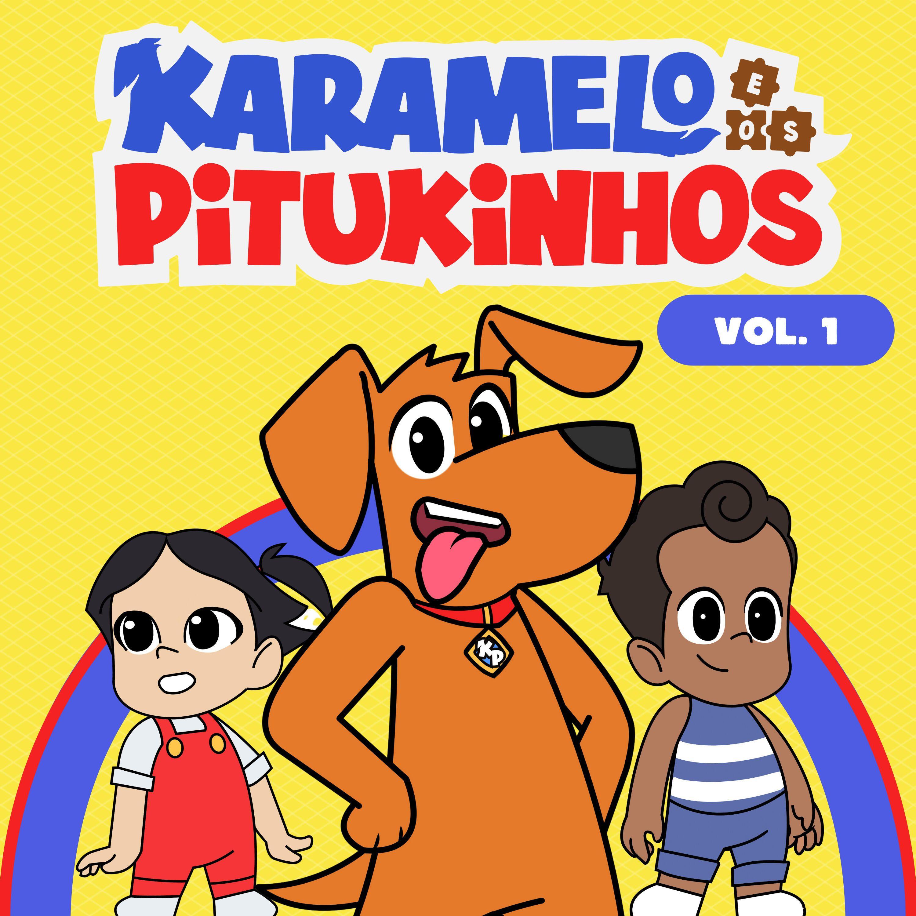 Portada de Álbum "Karamelo e os Pitukinhos (Vol. 1)", de Karamelo e os Pitukinhos