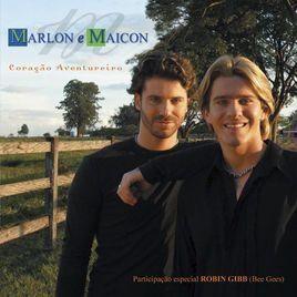 Capa do Álbum "Coração Aventureiro", de Marlon & Maicon