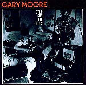 Capa do álbum "Scars", de Gary Moore