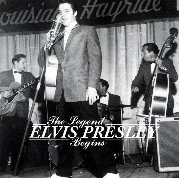 Album cover of "The Legend Begins" by Elvis Presley