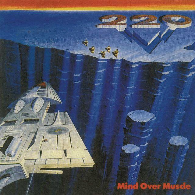 Portada del álbum "Mind Over Muscle", de 220 Volt