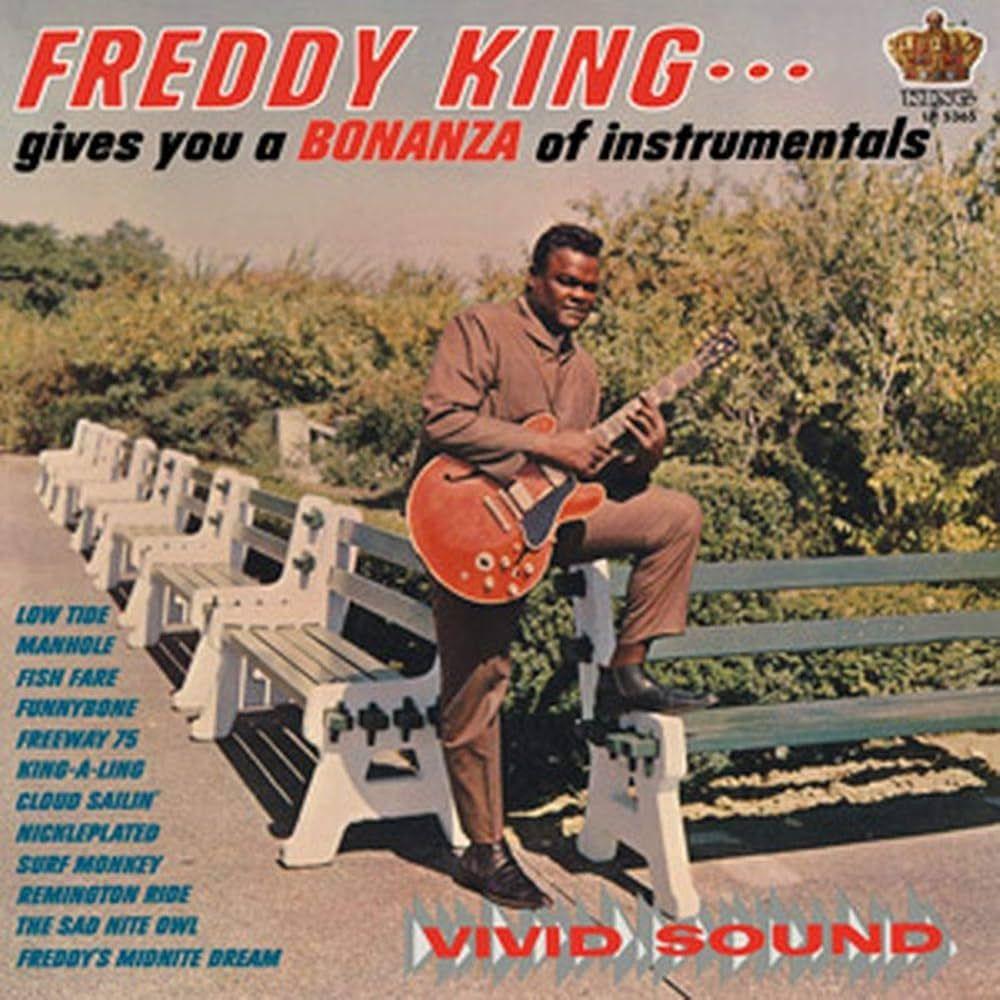 Capa do Álbum "Gives You A Bonanza Of Instrumentals", de Freddie King