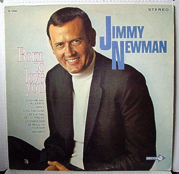 Portada de Álbum "Born To Love You", de Jimmy C. Newman