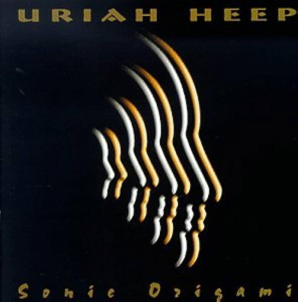 Portada del álbum "Sonic Origami", de Uriah Heep