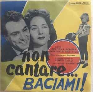 Portada de Álbum "Non Cantare... Baciami!", de Nunzio Gallo