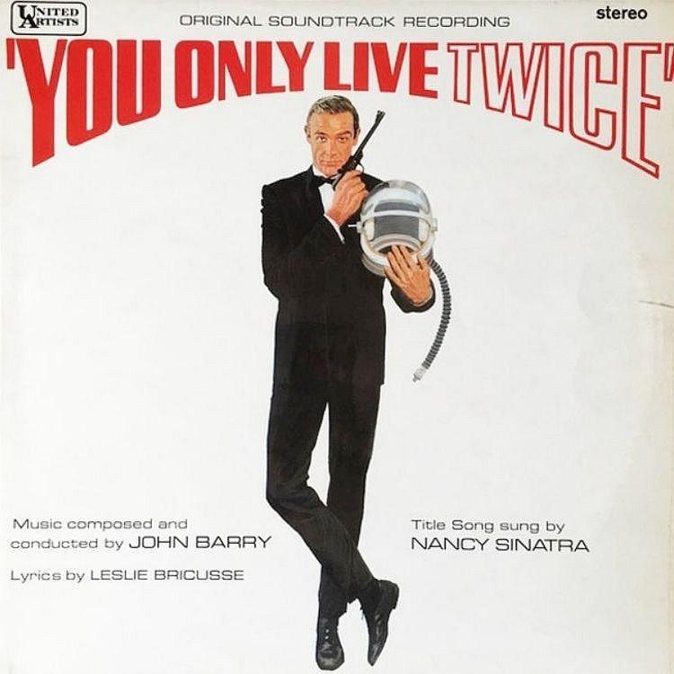 Capa do álbum "You Only Live Twice", de John Barry