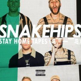 Single/EP cover of "Stay Home Tapes (= --__-- =)" by Snakehips