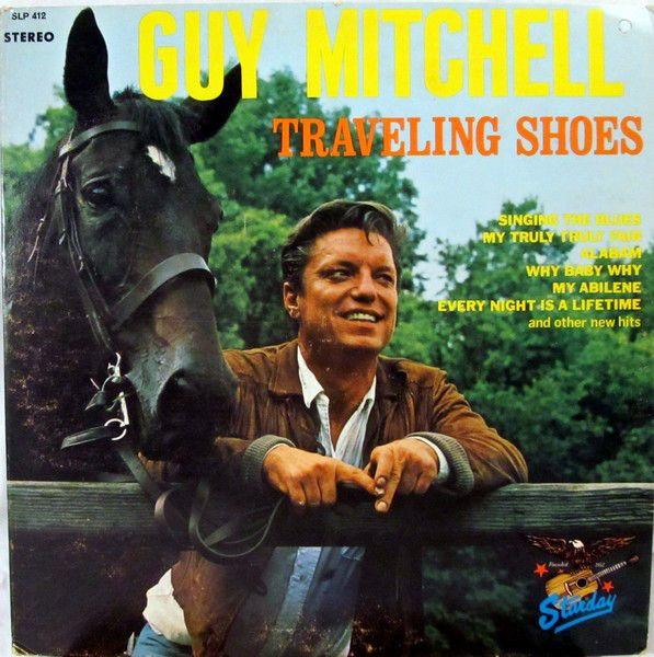 Portada de Álbum "Traveling Shoes", de Guy Mitchell