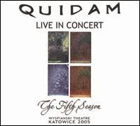 Capa do Álbum "The Fifth Season - Live In Concert", de Quidam