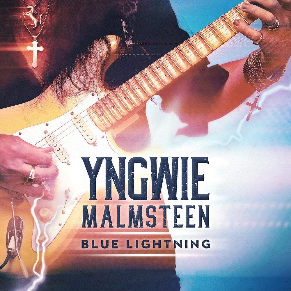 Portada del álbum "Blue Lightning", de Yngwie Malmsteen