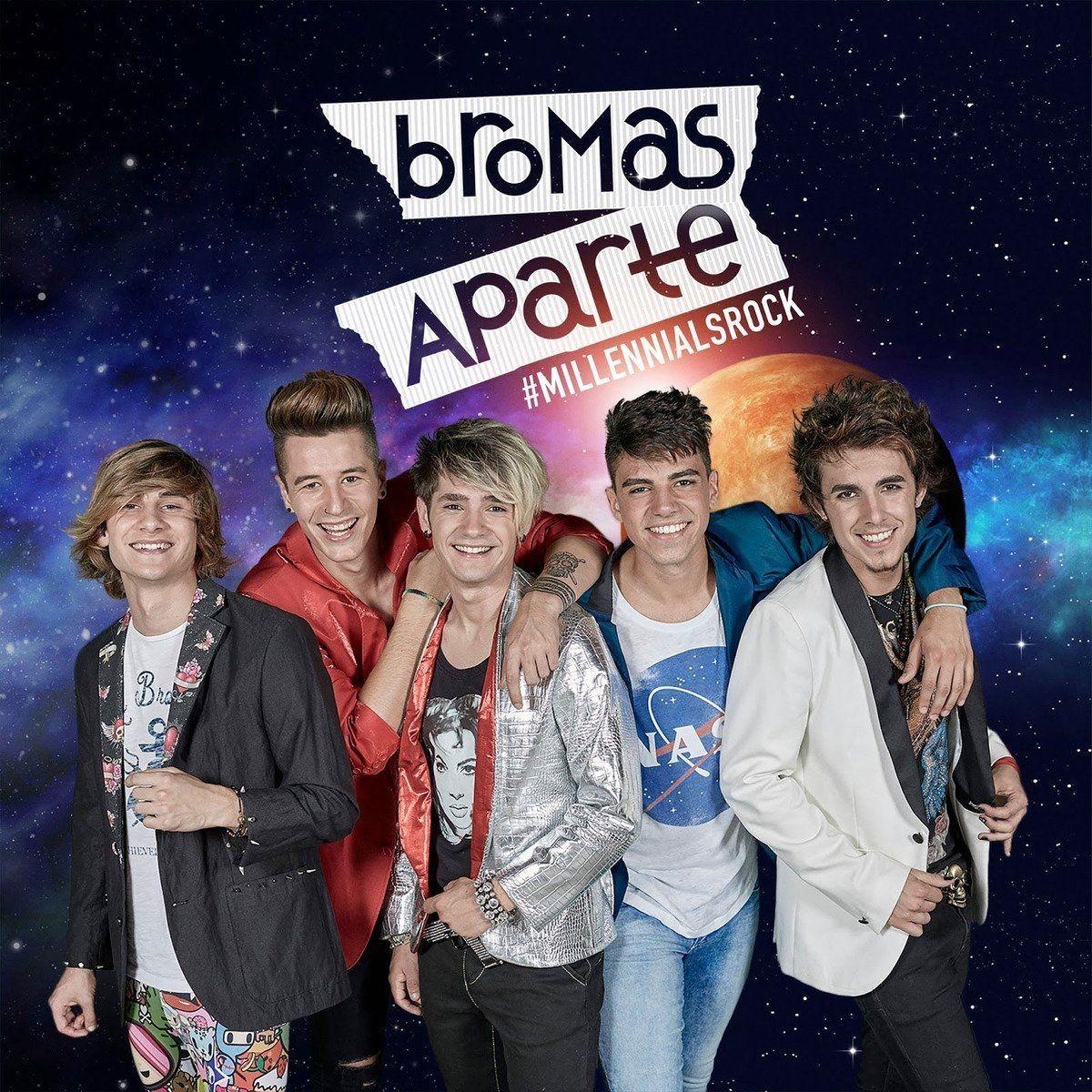 Portada de Álbum "#MillenialsRock", de Bromas Aparte