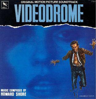 Portada del álbum "Videodrome", de Howard Shore
