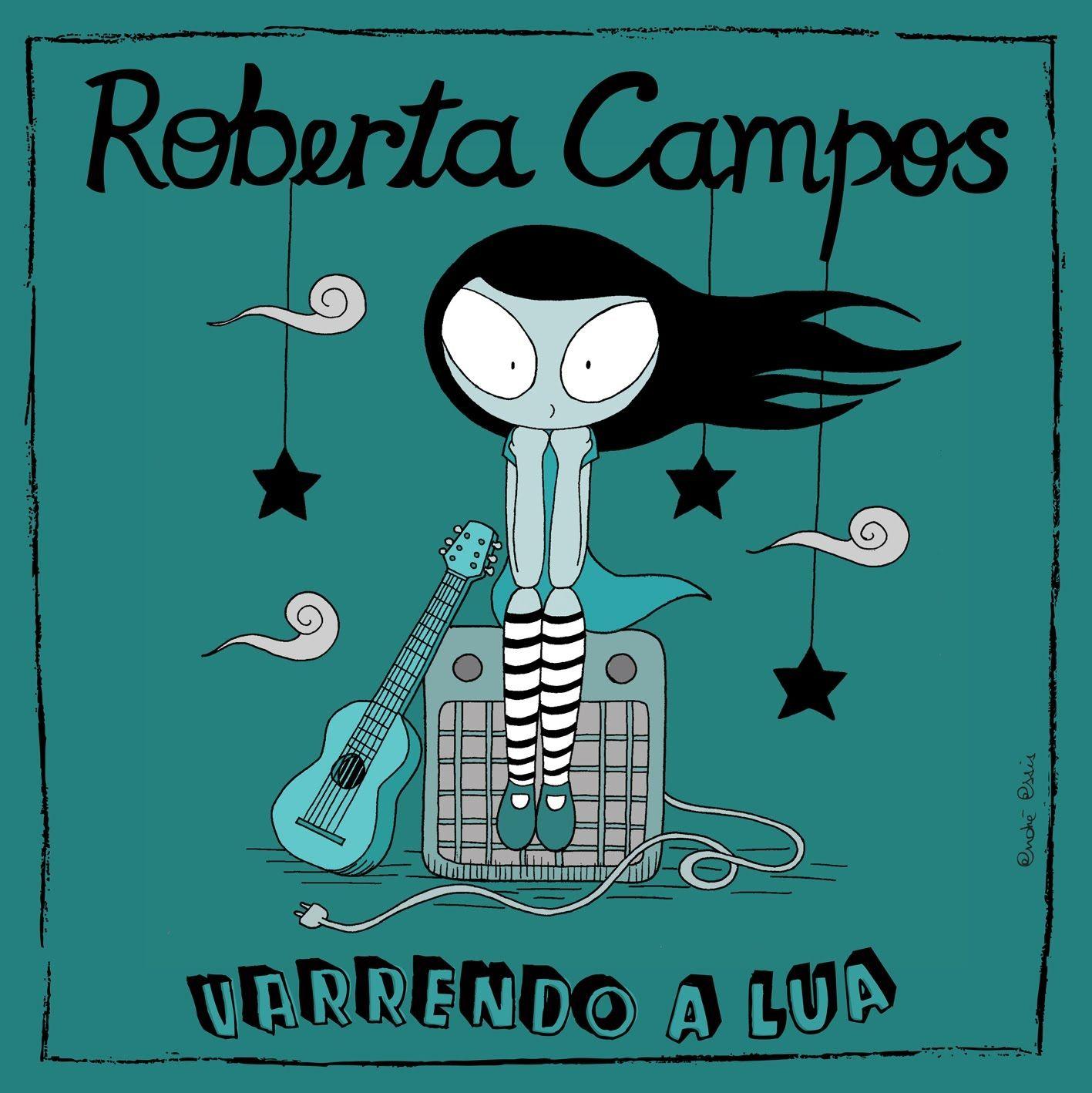 Portada de Álbum "Varrendo a Lua", de Roberta Campos