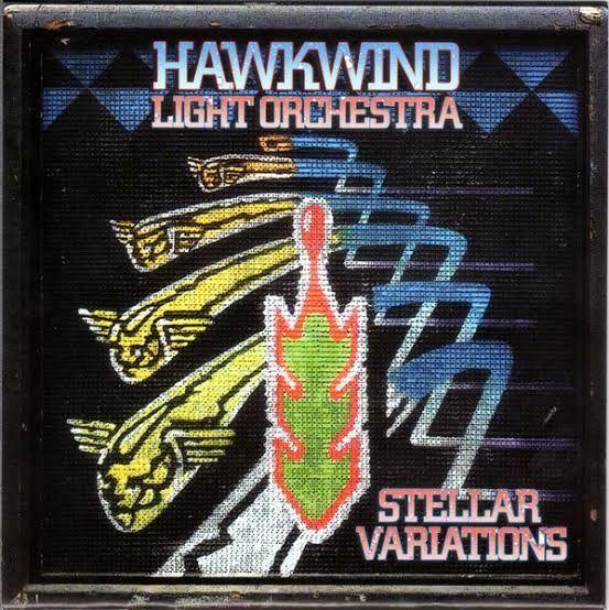 Capa do álbum "Stellar Variations", de Hawkwind