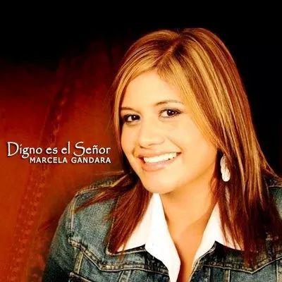 Portada de Álbum "Digno Es El Señor", de Marcela Gándara