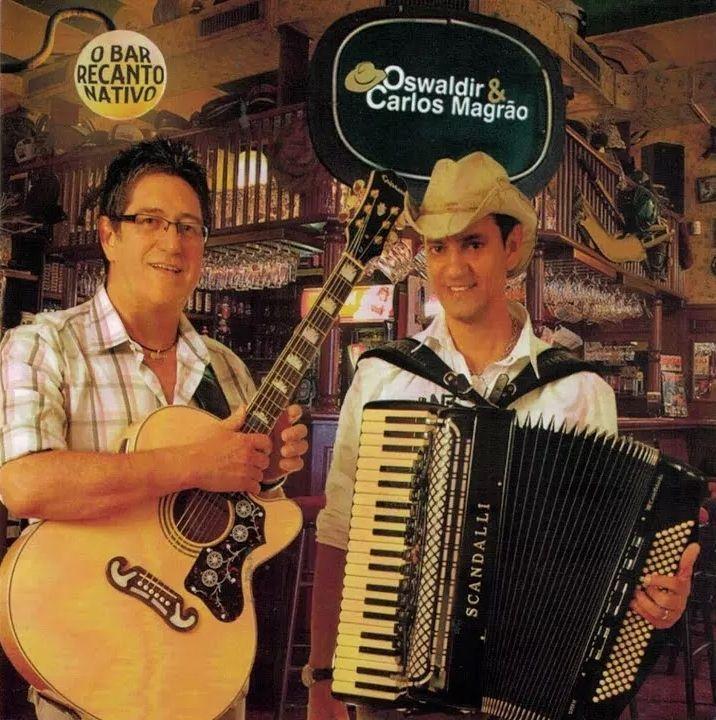 Album cover of "O Bar Recanto Nativo " by Oswaldir e Carlos Magrão