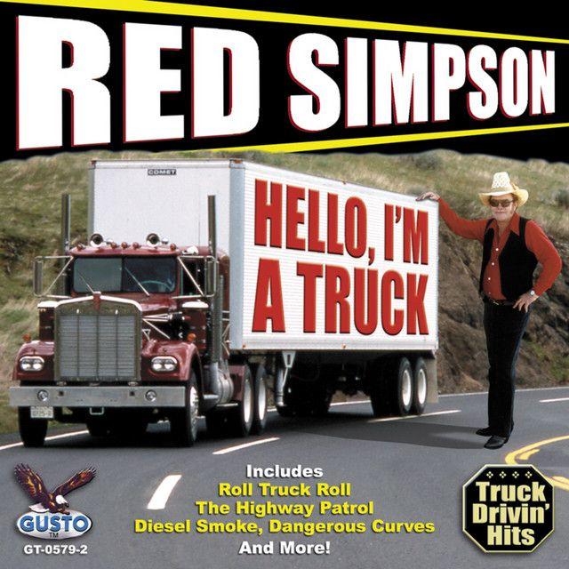 Portada de Álbum " Hello, I'm A Truck", de Red Simpson
