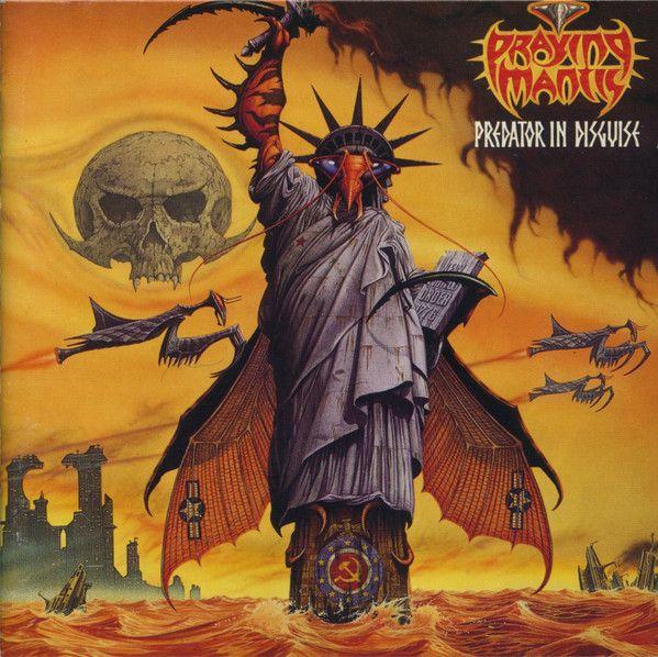 Portada de Álbum "Predator In Disguise", de Praying Mantis