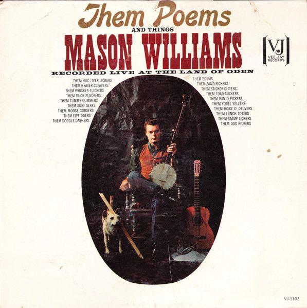 Portada de Álbum "Them Poems", de Mason Williams