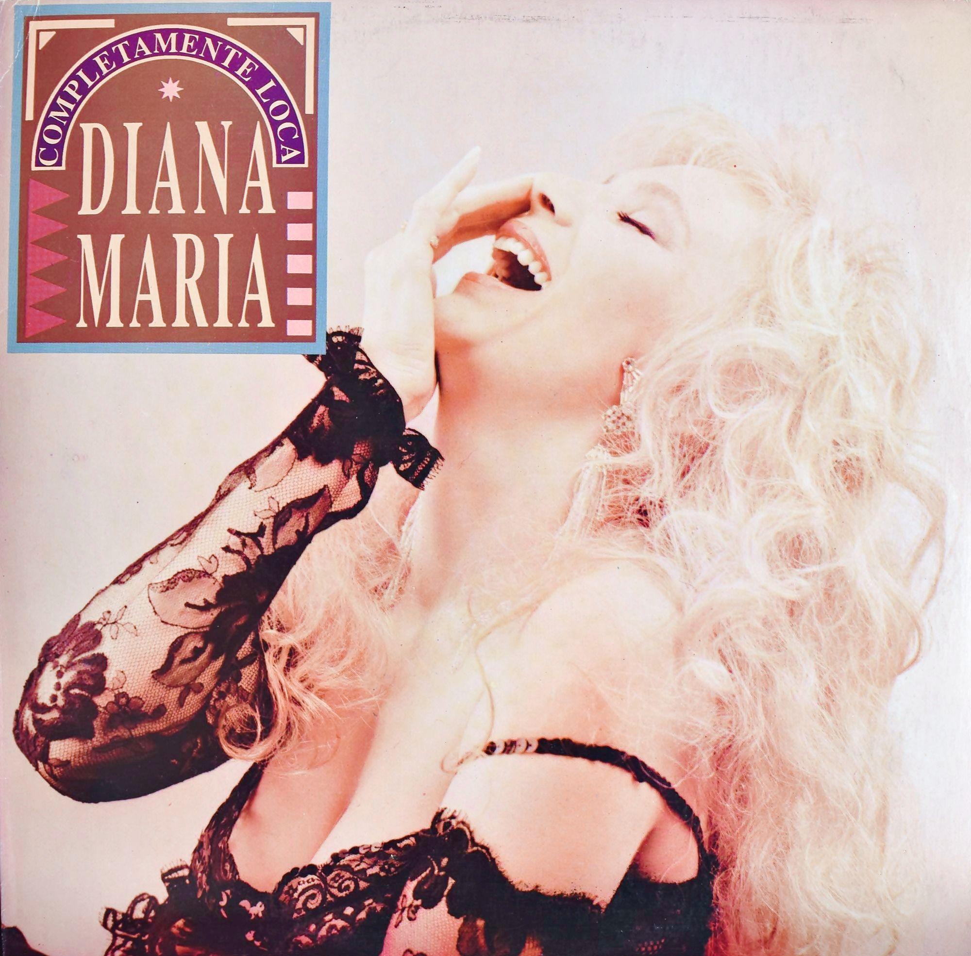 Portada de Álbum "Completamente Loca", de Diana María