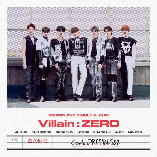 Capa do Single/EP "Villain : ZERO", de DRIPPIN