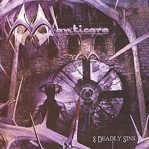 Capa do Álbum "8 Deadly Sins", de Manticora