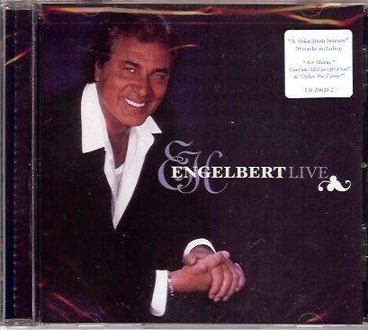 Portada del álbum "Live", de Engelbert Humperdinck