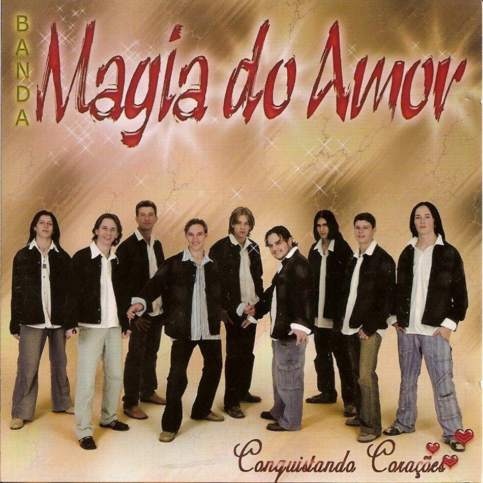 Portada de Álbum "Conquistando Corações", de Banda Magia do Amor