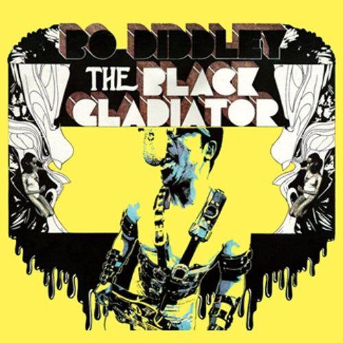 Portada del álbum "The Black Gladiator", de Bo Diddley
