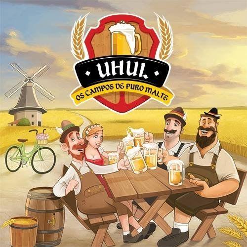 Portada de Álbum "Os Campos de Puro Malte", de Uhul