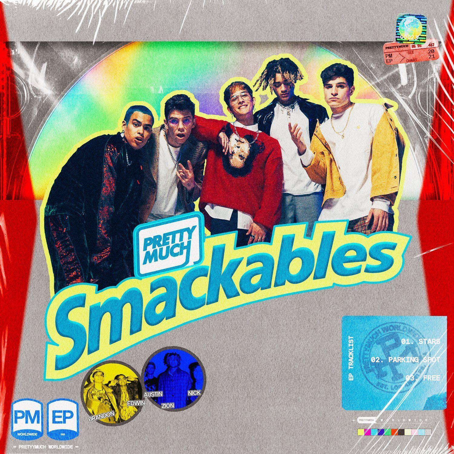 Portada de Sencillo/EP "Smackables", de PRETTYMUCH