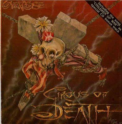 Portada de Álbum "Circus Of Death", de Overdose