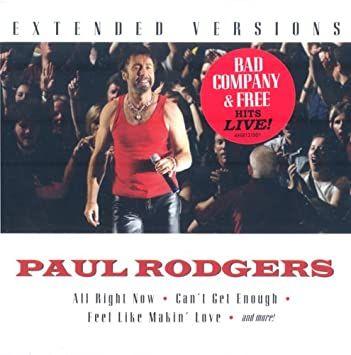 Capa do Álbum "Extended Version", de Paul Rodgers