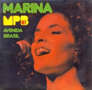 Album cover of "Avenida Brasil " by Marina Lima