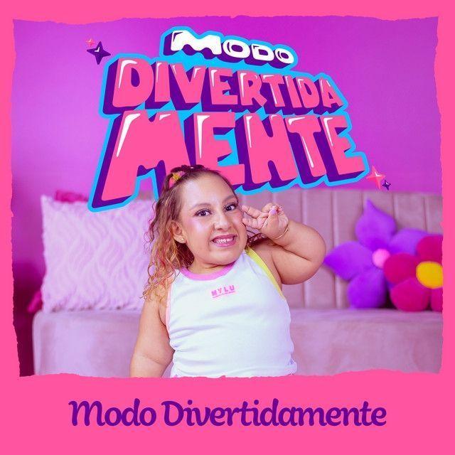 Portada del álbum "Modo Divertidamente", de MC Divertida Maria Clara