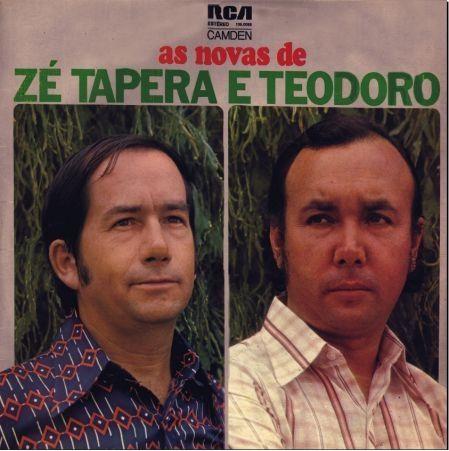 Portada de Álbum "As Novas de Zé Tapera e Teodoro", de Zé Tapera e Teodoro